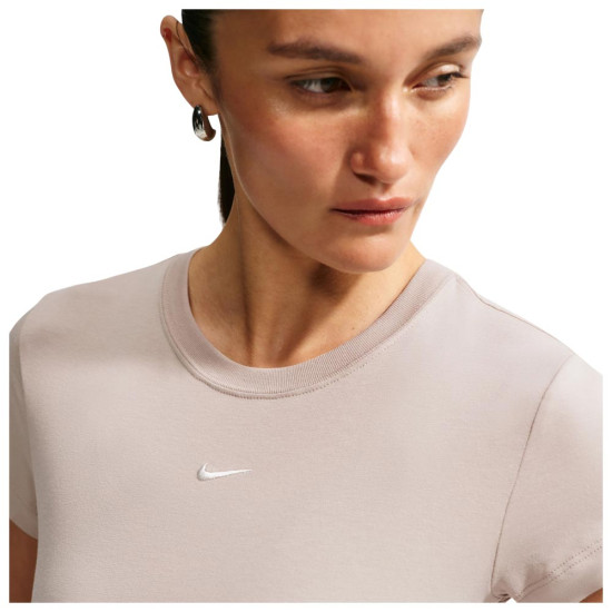 Nike Γυναικεία κοντομάνικη μπλούζα Sportswear Chill Knit Cropped T-Shirt